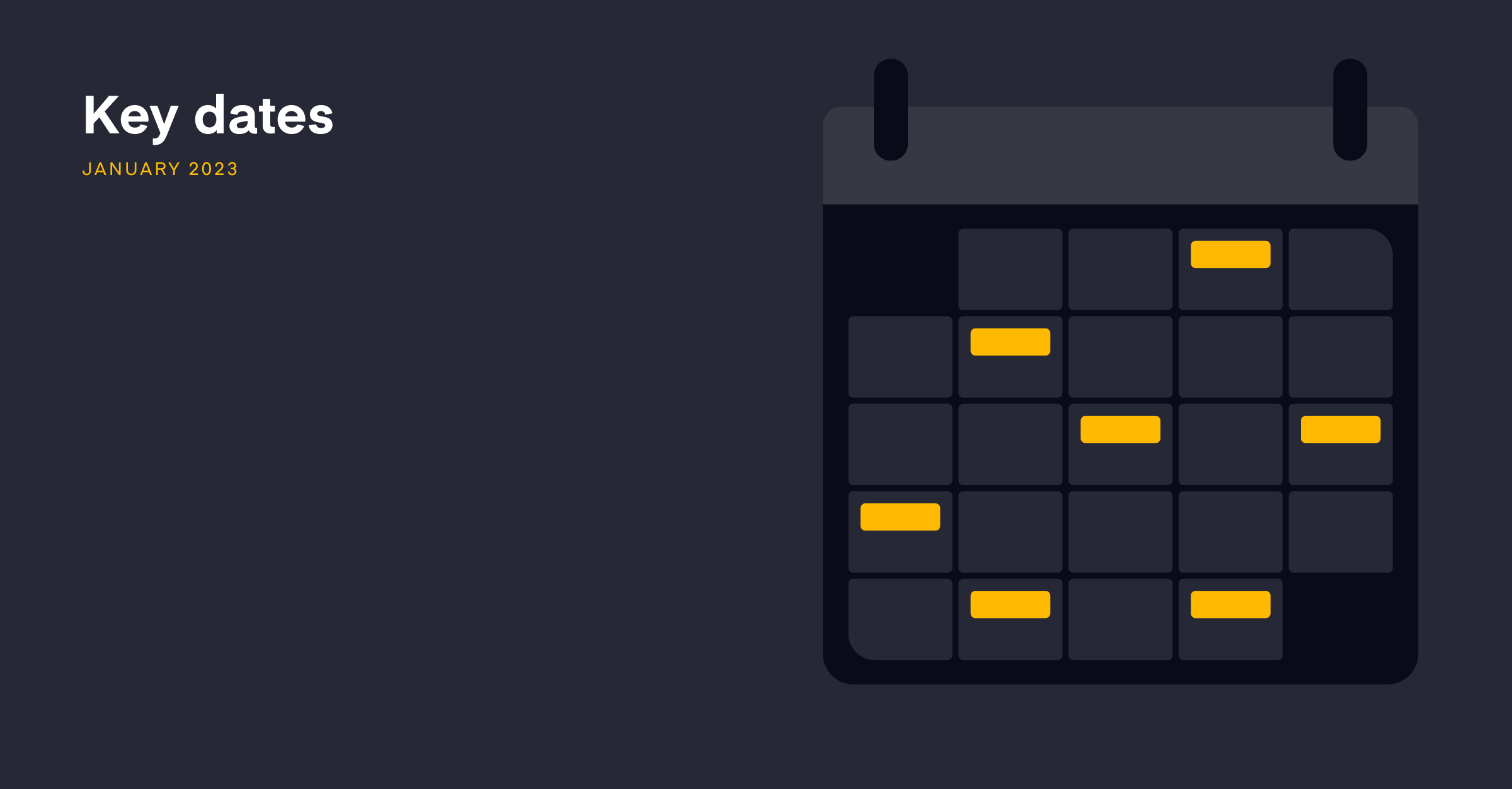 Key dates in the economic calendar: January 2023