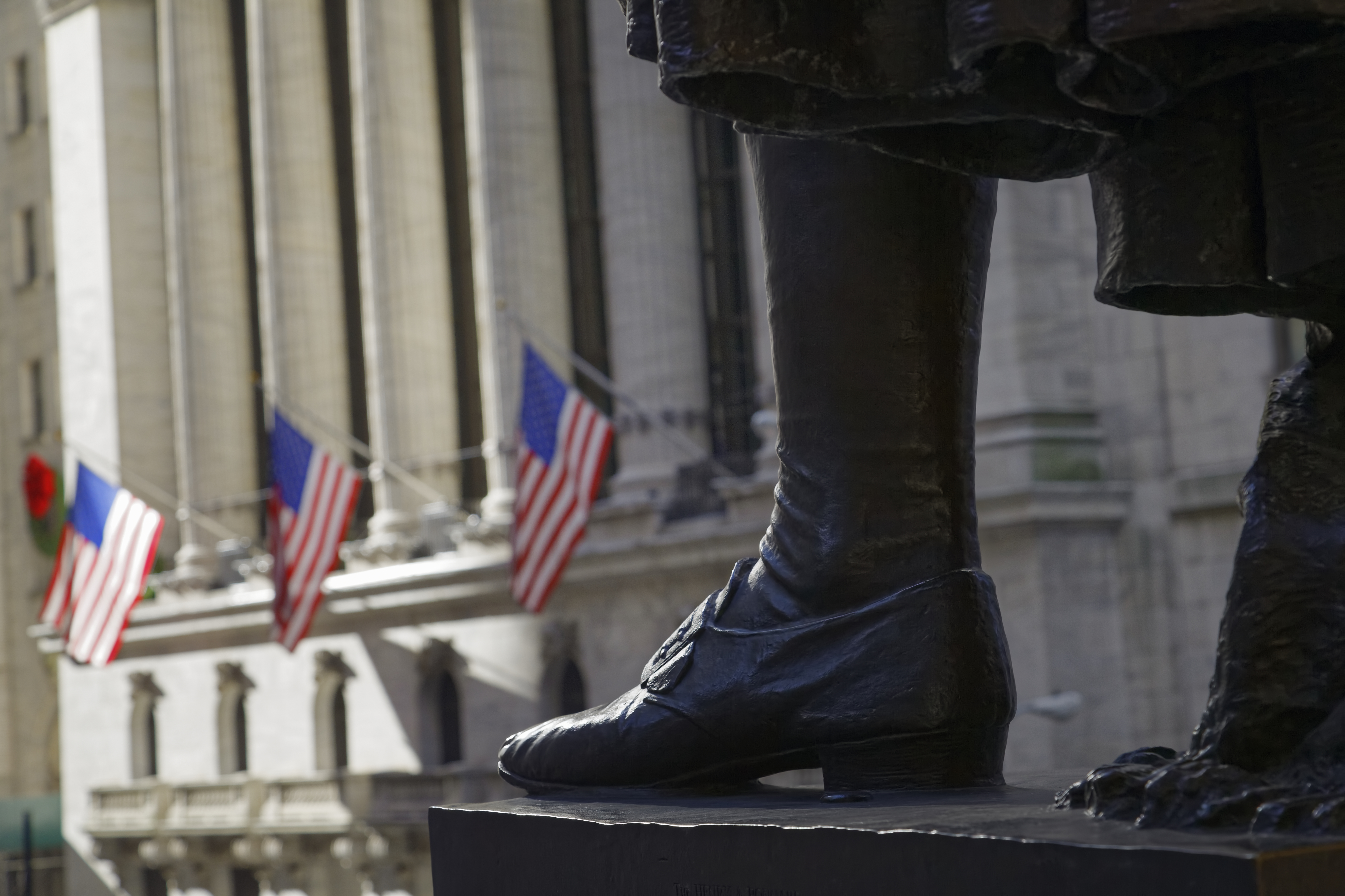 George Washington foot 